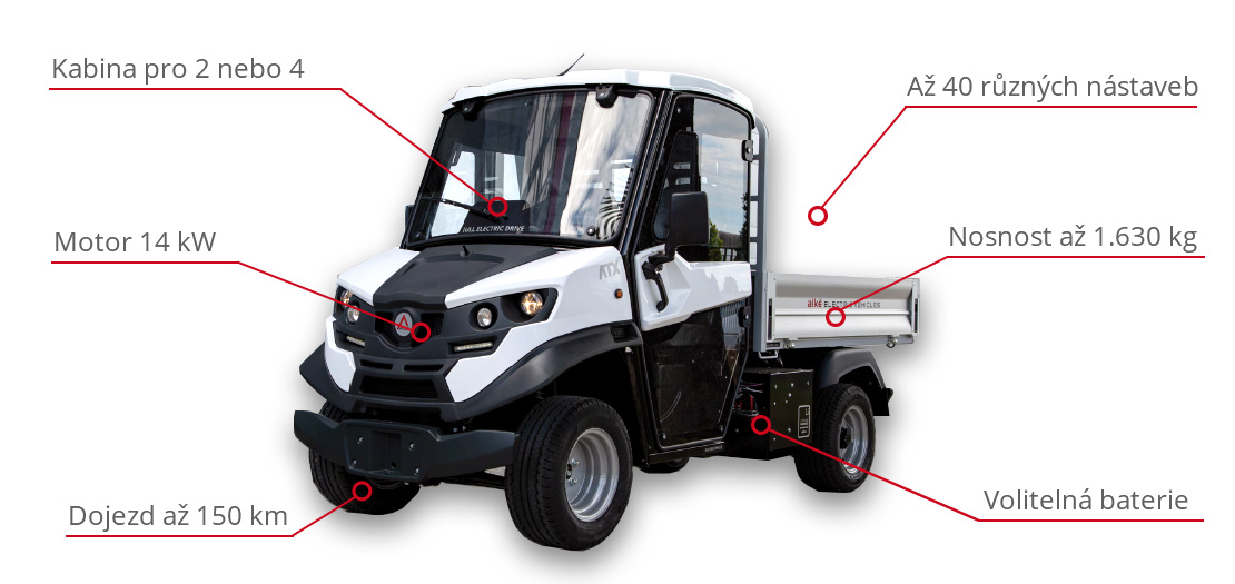 Užitkový elektromobil ALKÉ